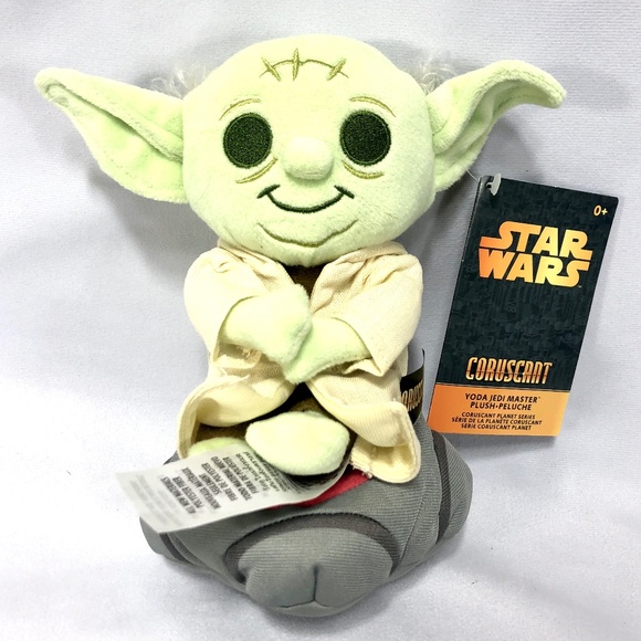 Disney Other - 2022 Disney Parks Star Wars Galaxy's Edge Yoda Jedi Master Coruscant 7" Plush